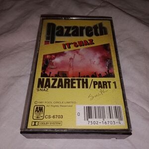 Vintage Nazareth It's Naz Part 1 Cassette Music Rock Tape